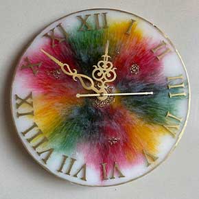 Resin Wall Clocks