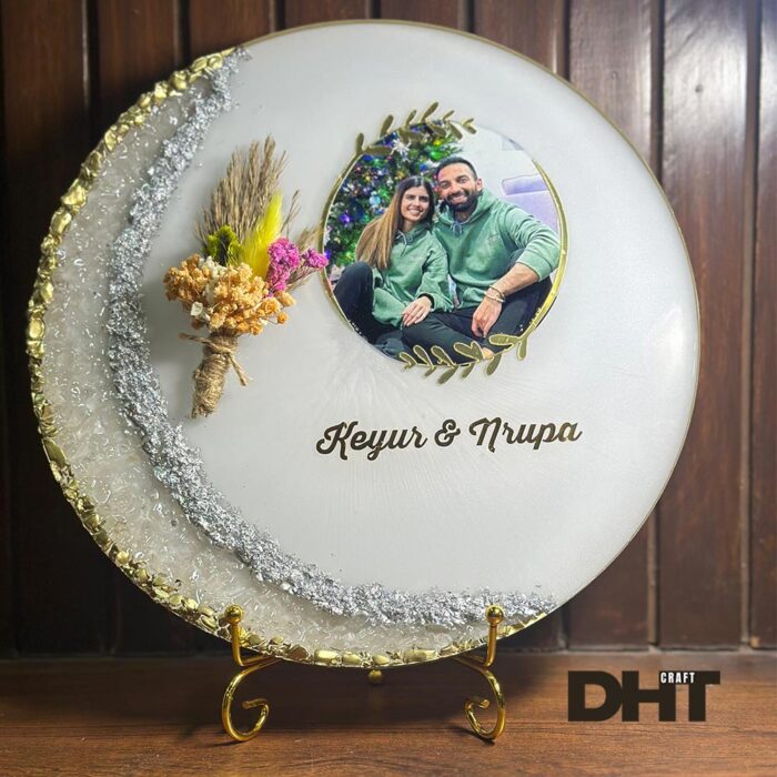 decorative couple Photo Frame moon style