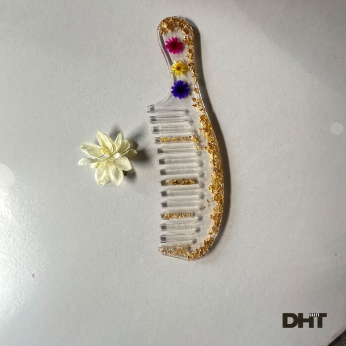 flower Resin comb