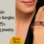 a girl and rose flower jewelry on and texts