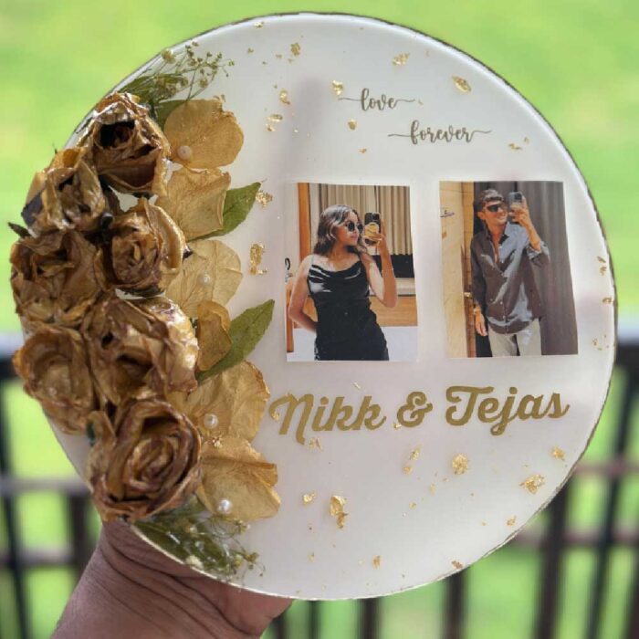 Preserved Flowers​ Photo Frame 8 Inches - Image 3