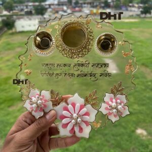 Tilak Pooja Thali Transparent shade