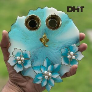 Decorative Tilak and Pooja Thali