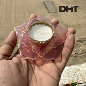 Light Pink tealight Candle Holder